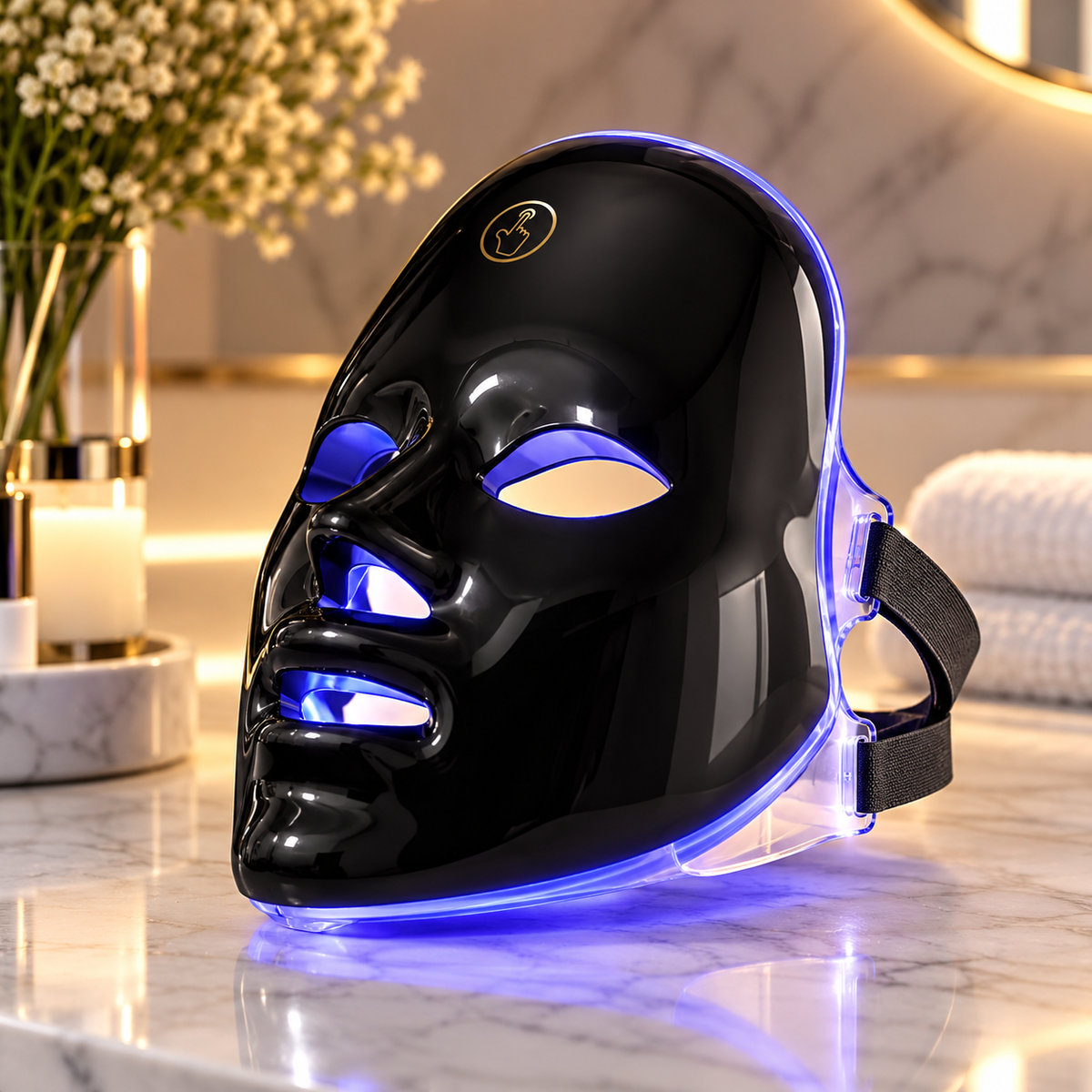 7-Color LED Photon Light Therapy Rejuvenation Mask